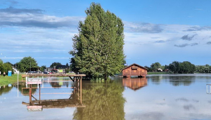 Podravina: Drava opada, i dalje kritično u naseljima Drnje i Torčec