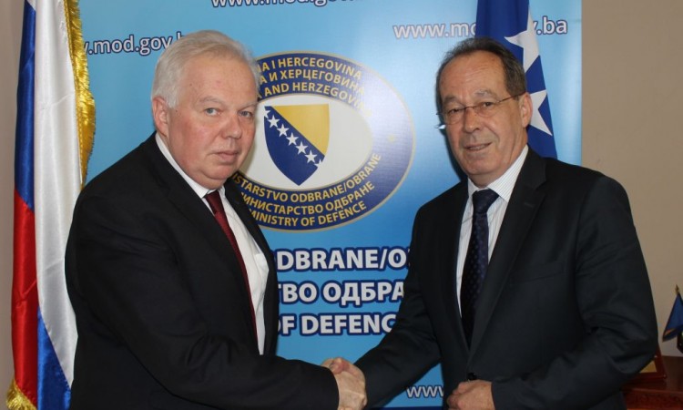 Podžić razgovarao s ambasadorom Ruske Federacije u BiH Ivancovim