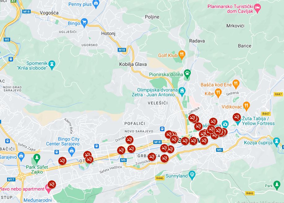 Pogledajte mapu kafića u FBiH koji su već uveli zabranu pušenja