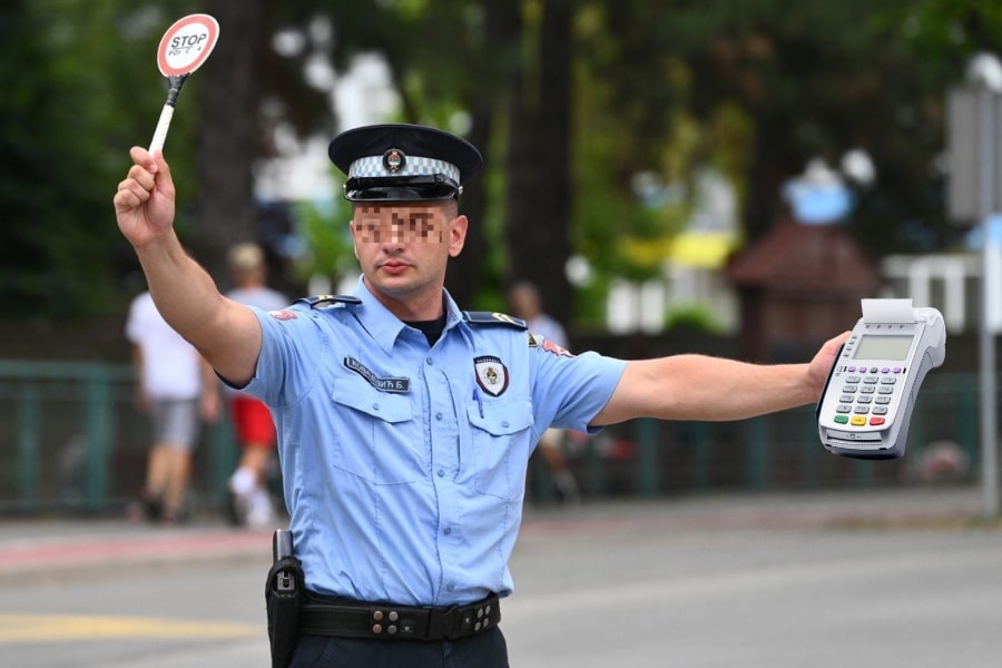 Pokušao podmititi policajce pa mu oduzeto vozilo zbog duga od 12.000 KM