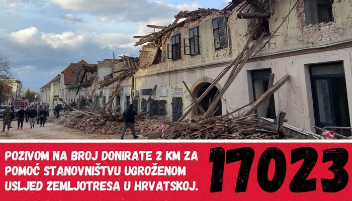 Pomoć za Hrvatsku: Jučer više od 32.000 poziva na humanitarni broj