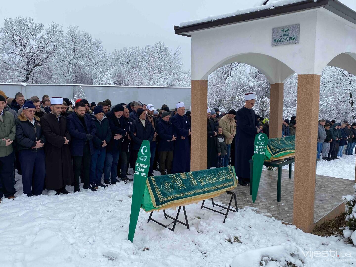 Posljednji ispraćaj: Klanjana dženaza Ineli i Tariku Selimoviću