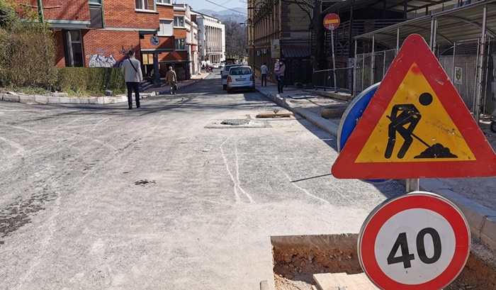 Postavljen prvi sloj asfalta na dijelu Kranjčevićeve ulice