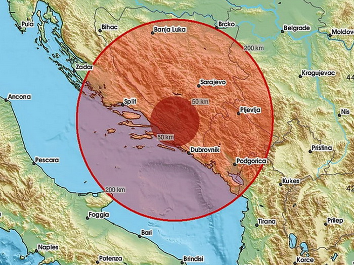 Potres sa epicentrom kod Mostara pogodio Hercegovinu