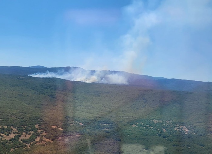 Požar kod Bileće još uvijek aktivan, ali pod kontrolom