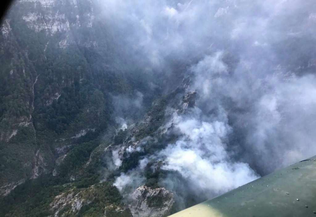 Požar najaktivniji u predjelu Kosnih Luka, stambeni objekti nisu ugroženi