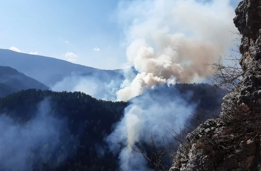 Požar u Drvaru izmakao kontroli, načelnica kaže da su helikopteri jedini spas