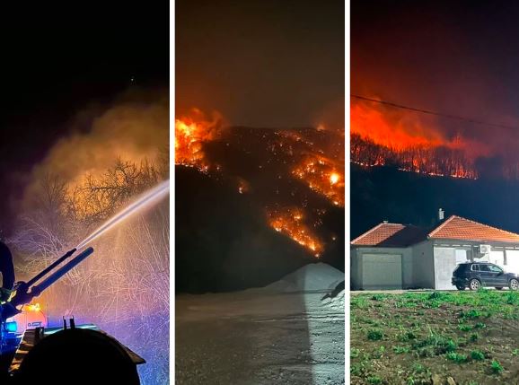 Požari širom BiH: Tuzla, Zenica, Sokolac...