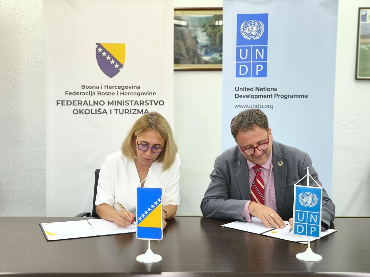 Pozder potpisala sporazum s UNDP-em: Više od 1,1 milion KM za zelenu tranziciju