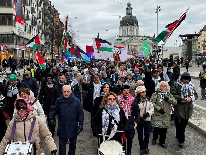 Protest u Švedskoj protiv Trumpovog plana za Gazu