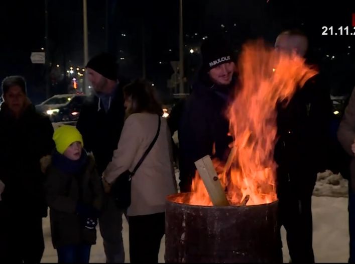 Protest u Vogošći: I mi napokon dobili grijanje!