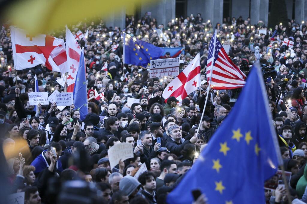 Protesti u Gruziji: Odbijamo rusko ropstvo