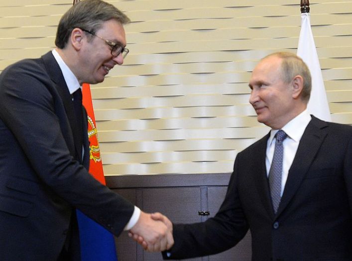 Putin poslao rođendansku čestitku Vučiću