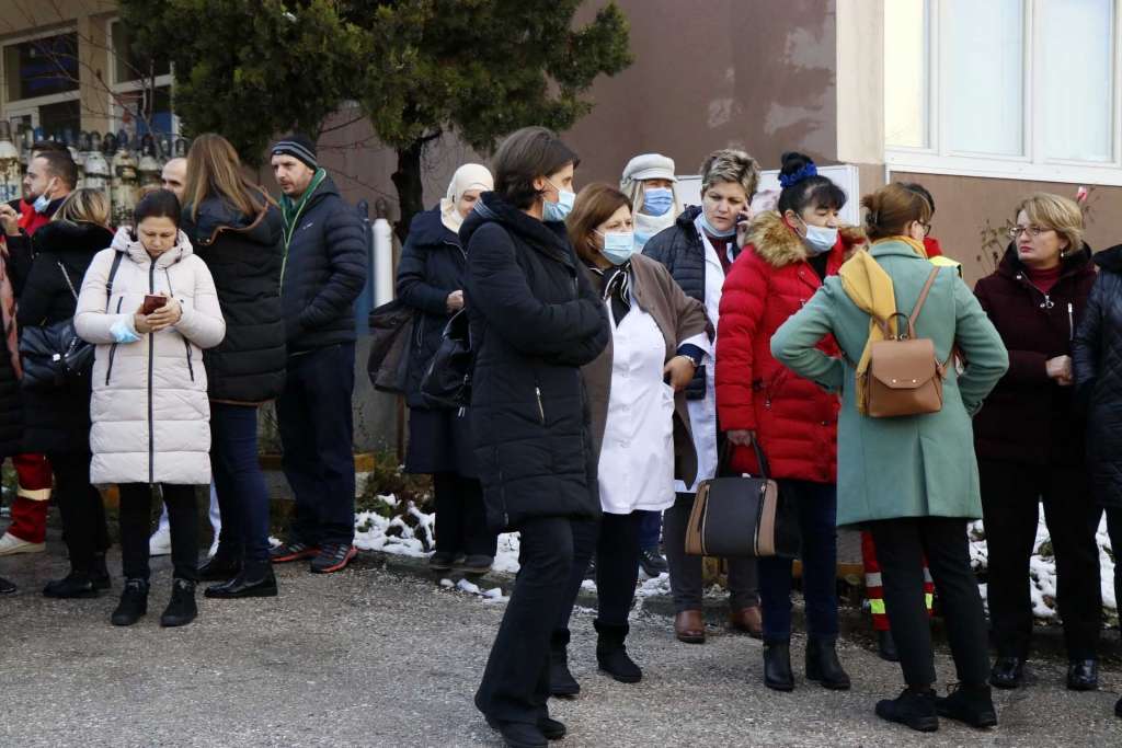 Radnici Doma zdravlja Konjic stupili u generalni štrajk