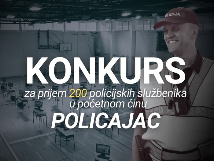 Raspisan konkurs za prijem još 200 policajaca u Upravu policije MUP KS