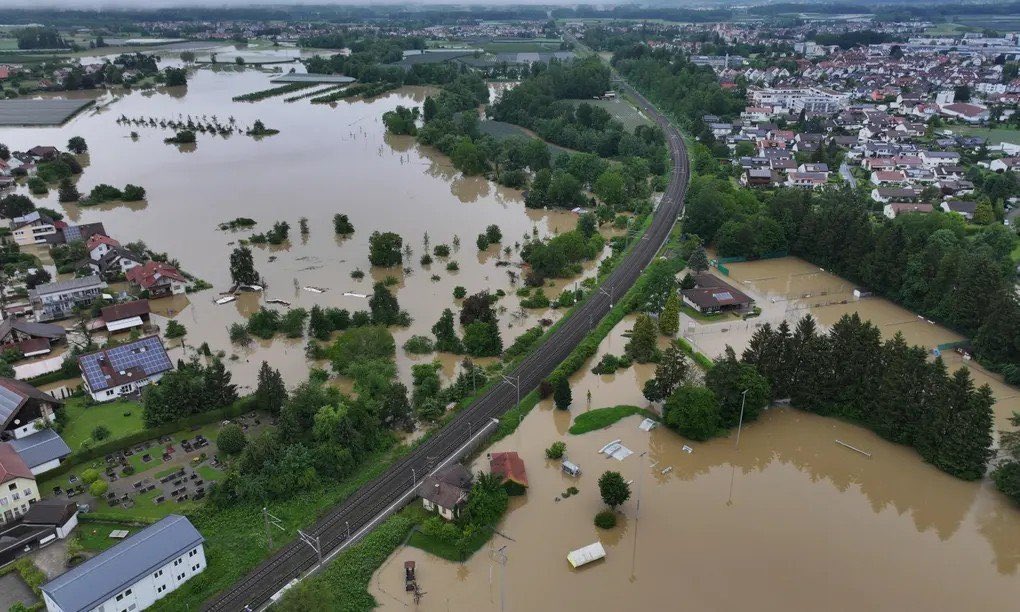 Jako teško stanje na jugu Njemačke nakon katastrofalnih poplava