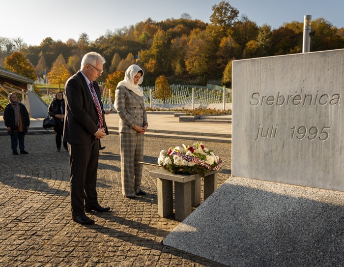 Rayes i Murphy u Srebrenici: Snažna podrška SAD-a očuvanju kulture sjećanja