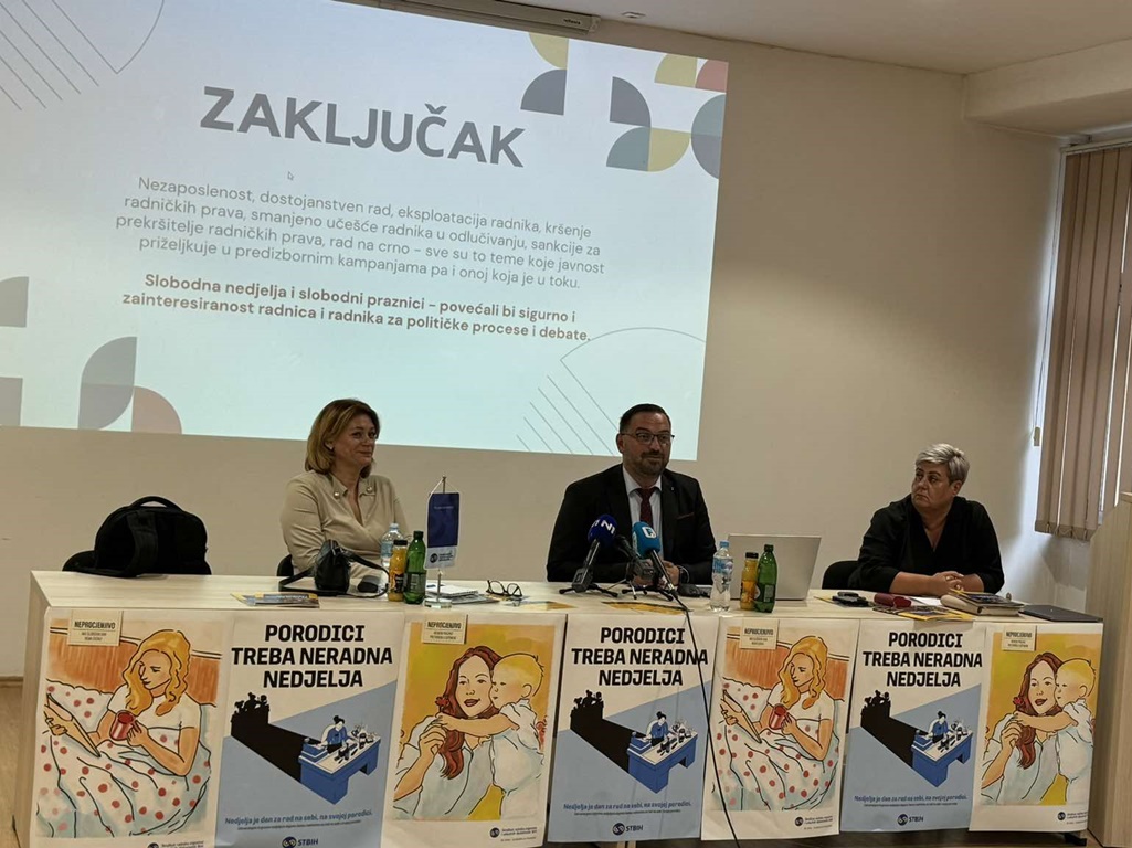 Rezultati istraživanja: Radnice i radnici ne žele raditi nedjeljom i praznicima