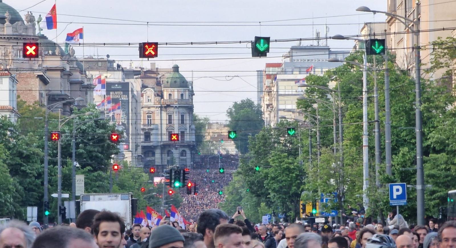 Završen protest, novi zakazan za petak