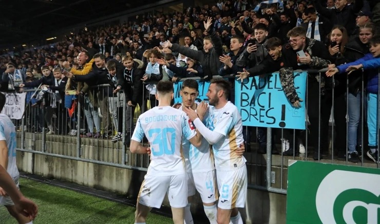 Rijeka uvjerljivo pobijedila Hajduk i preuzela vrh HNL-a