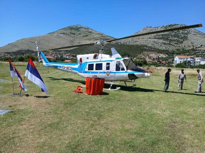 RS traži da požar u Gacku gasi helikopter MUP-a Srbije, MVP BiH nije odgovorilo