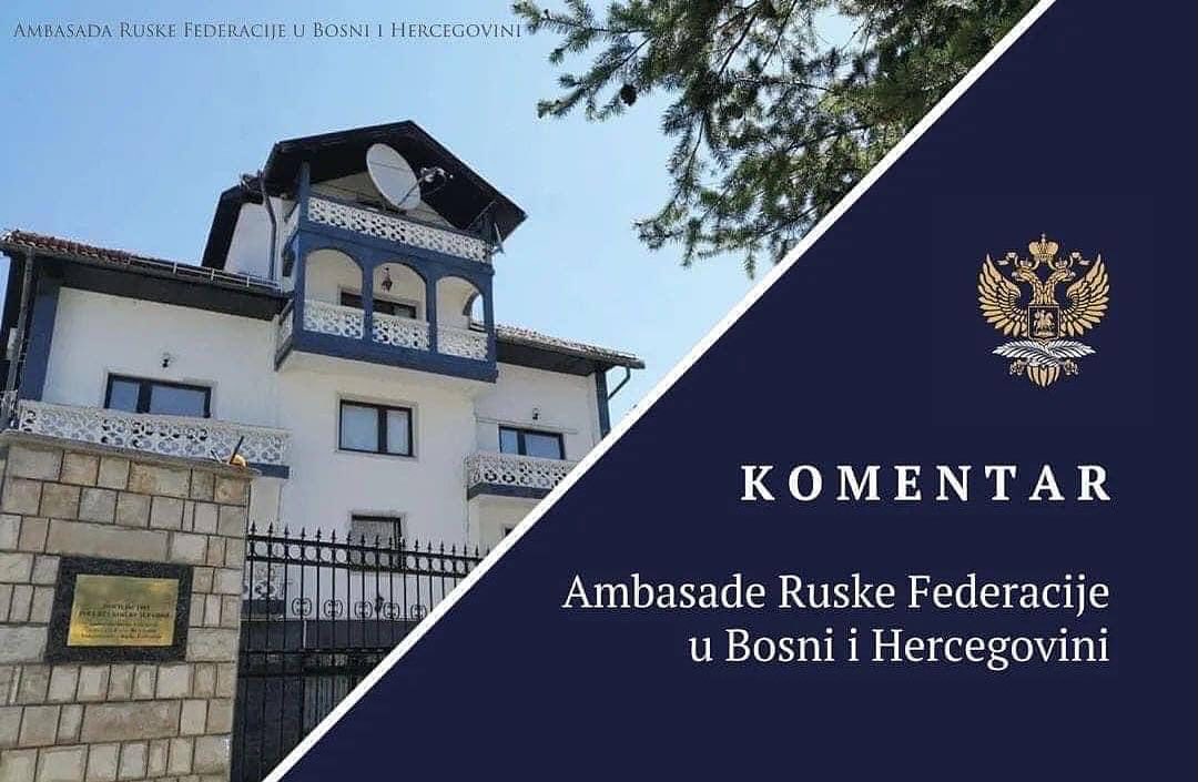 Ruska ambasada u BiH: Schmidt nije visoki predstavnik