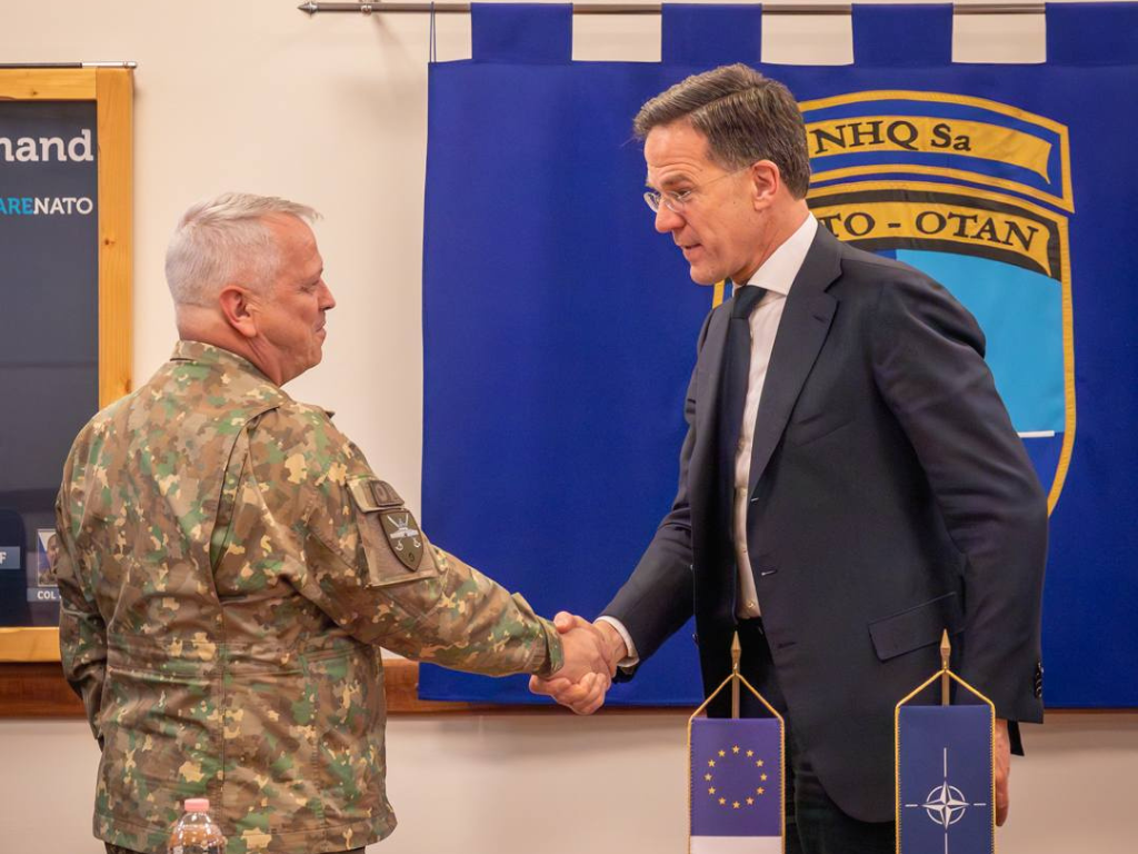 Rutte: EUFOR u potpunosti spreman za održavanje sigurne BiH