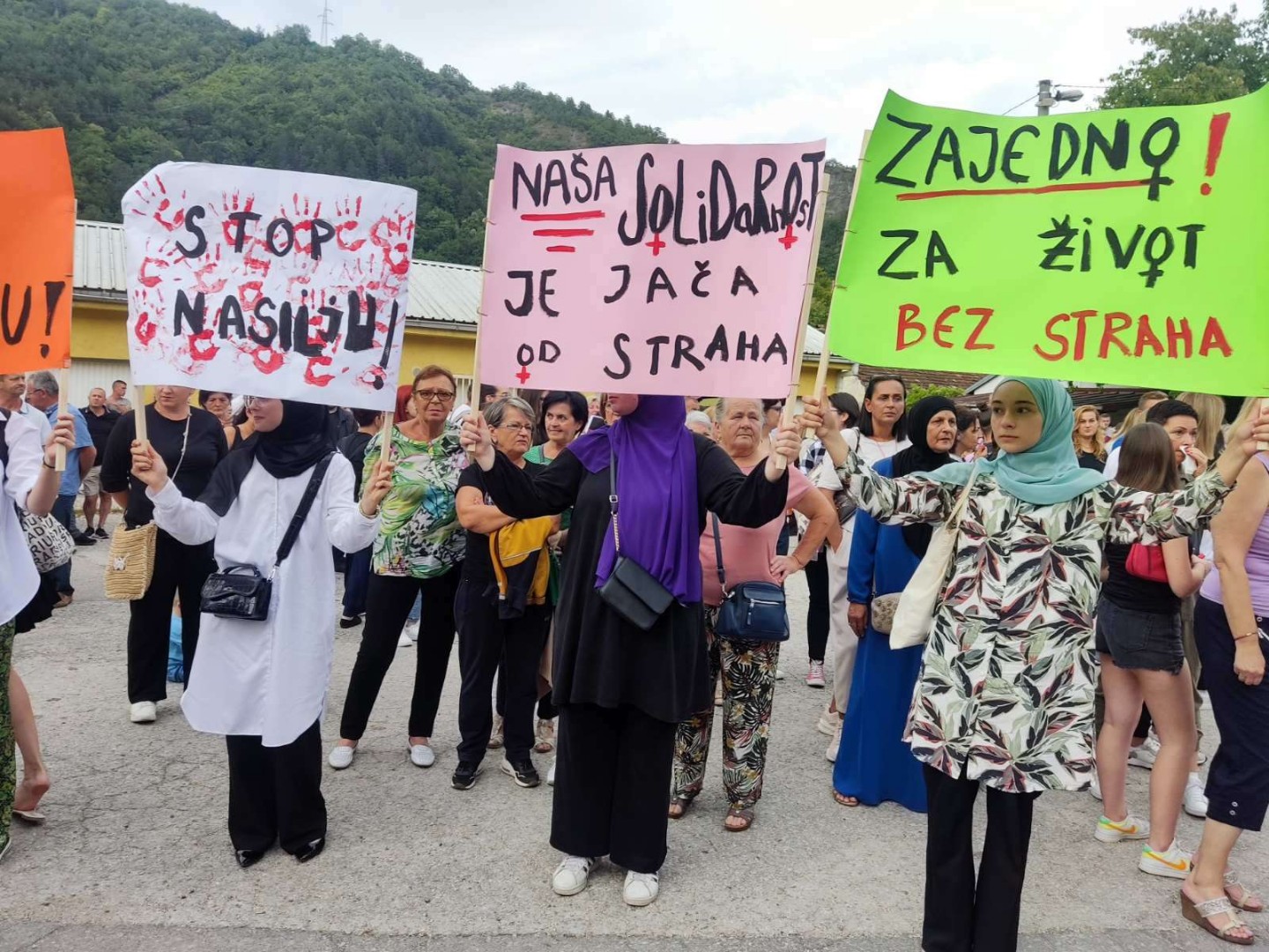 S protesta u Jablanici upućena poruka bh. pravosuđu