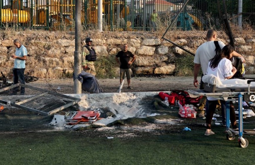 SAD okrivile Hezbolah za napad na izraelsko igralište