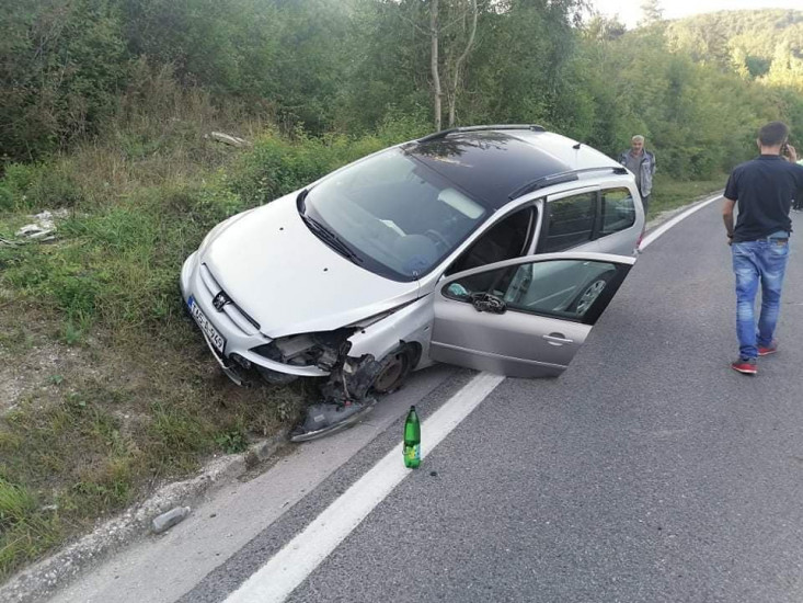 Saobraćajna nesreća u Sarajevu,  povrijeđena jedna osoba