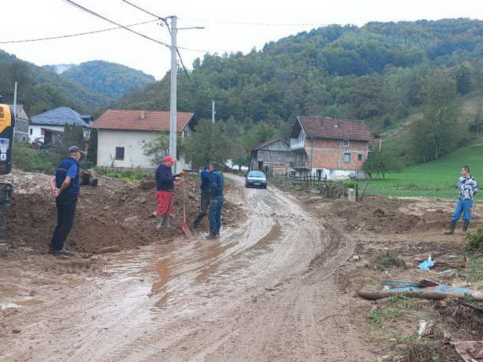 SBK nakon katastrofalnih poplava: Vrši se raščišćavanje i sanacija terena