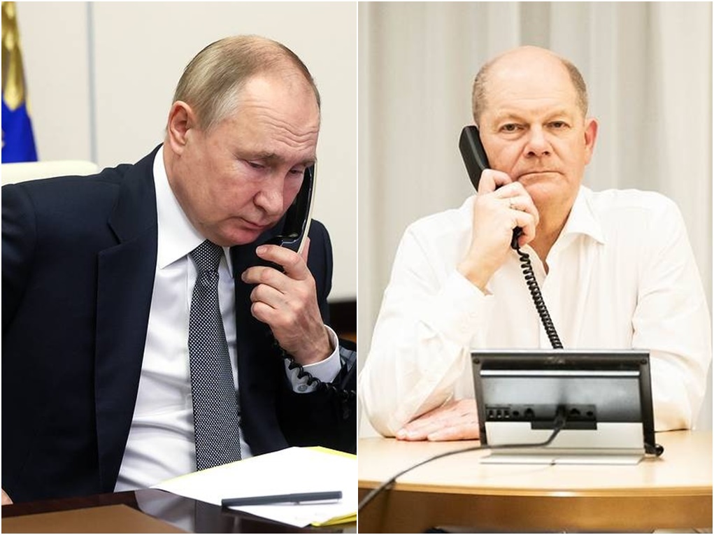 Scholz i Putin telefonski razgovarali prvi put nakon dvije godine