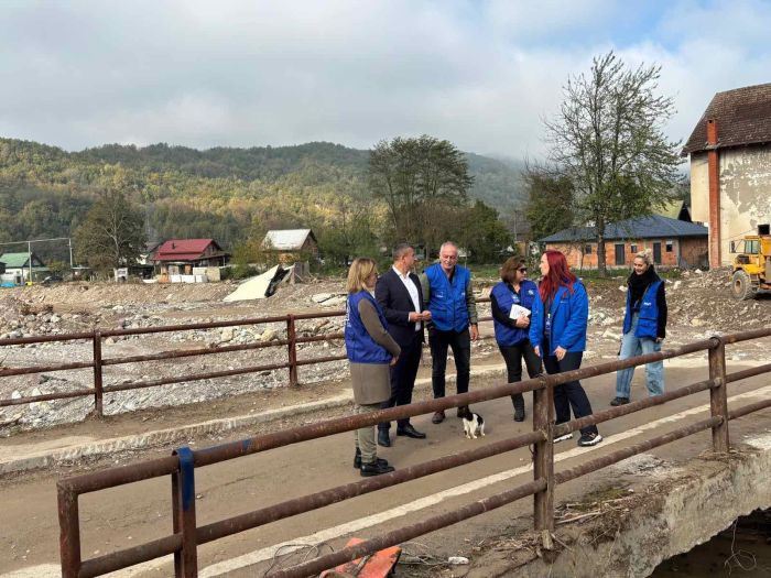 Šefica Misije IOM-a s Ćatićem posjetila pogođena područja