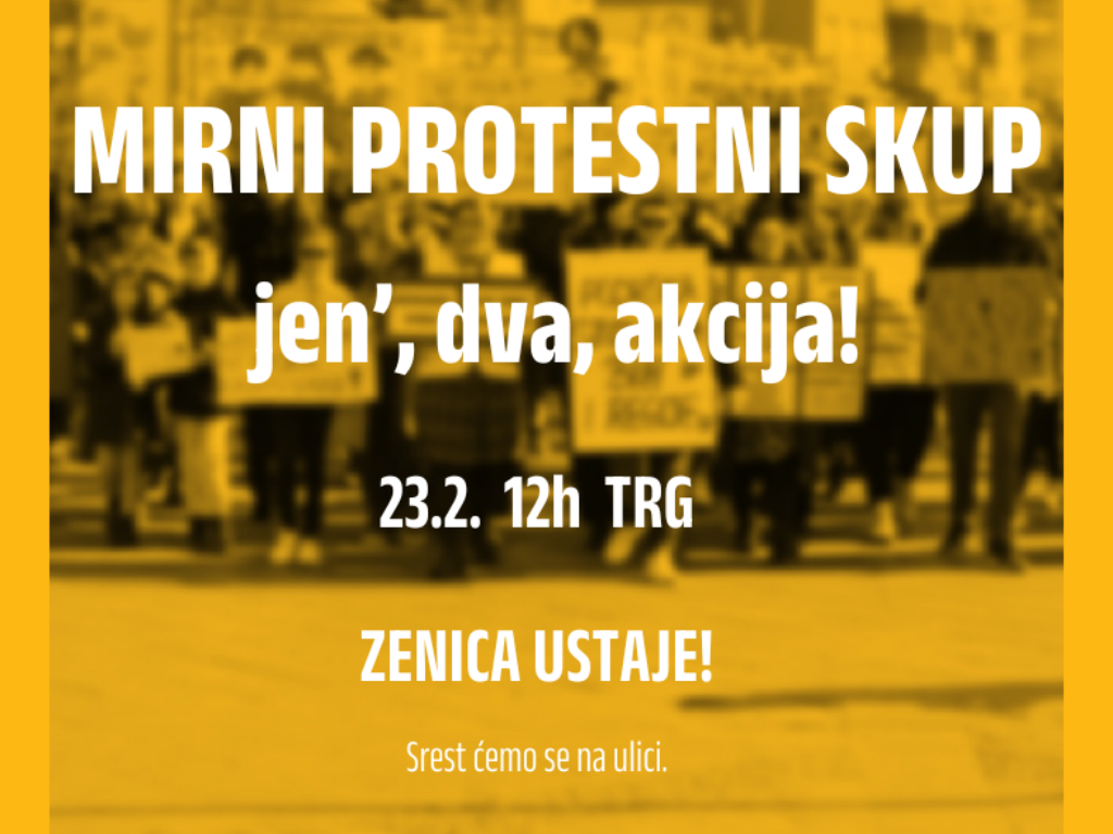 Simultani protesti u Sarajevu i Zenici, i Brčko se sprema