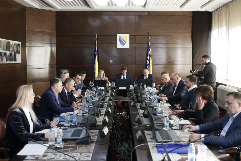 Sjednica Vlade FBiH danas u Sarajevu