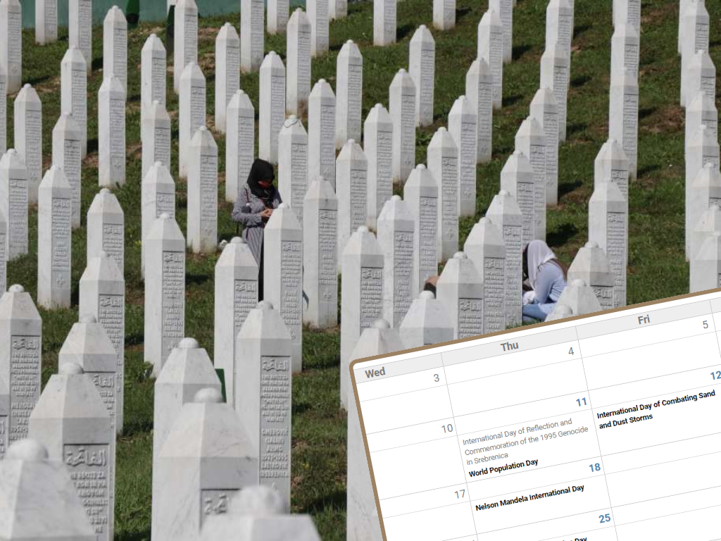 Srebrenica u zvaničnom kalendaru i budžetu UN-a, u julu izložba u New Yorku