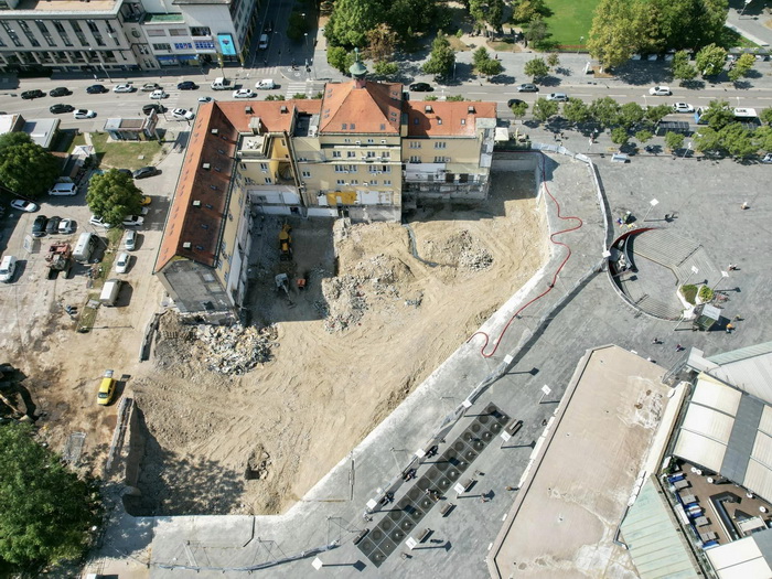 Srušen hotel 'Palas' u Banjaluci, gradi se novi visine 100 metara