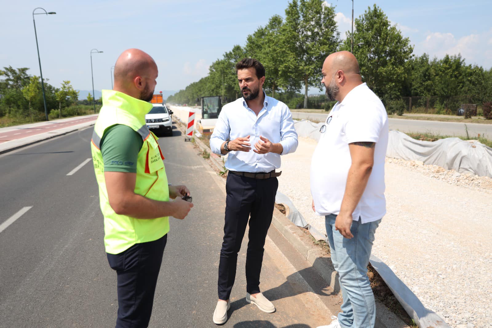 Šteta i Muzur obišli radove: Iduće godine tramvajem do Hrasnice