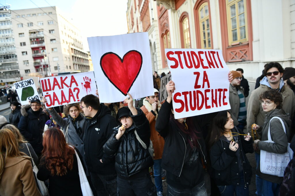 Studenti blokiraju zgradu Rektorata u Beogradu: Ovo su zahtjevi