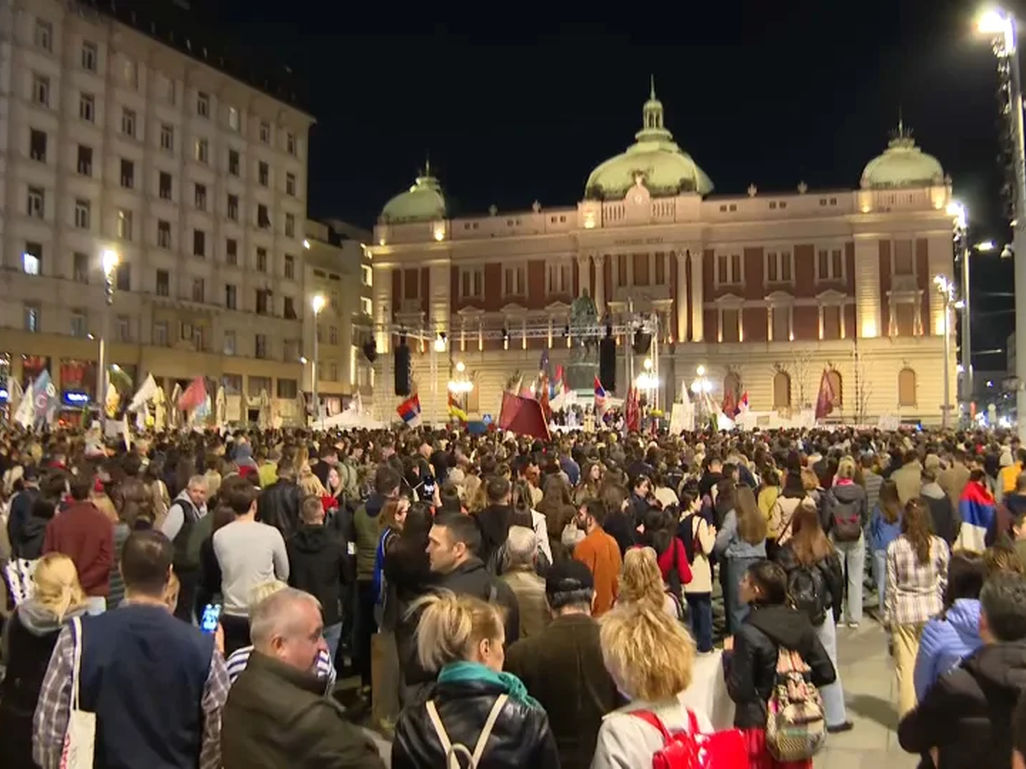 Studenti i radnici održali novi protest u Beogradu