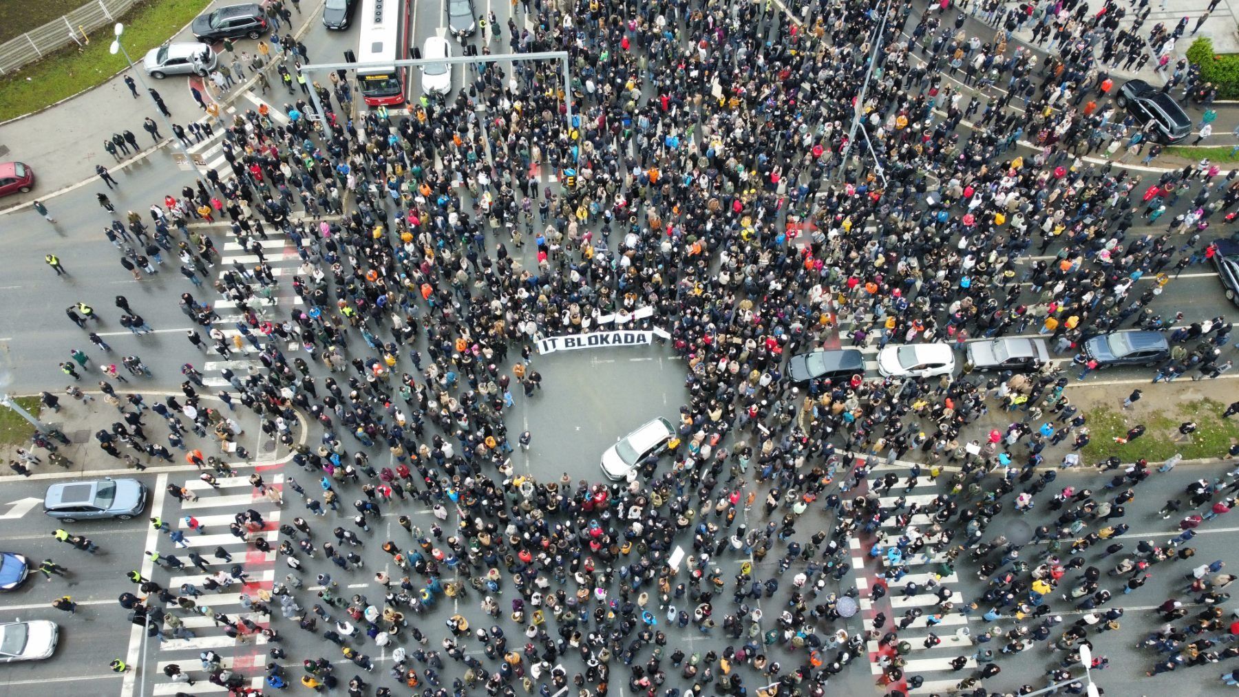 Studenti danas blokiraju najprometniju raskrsnicu u Beogradu, očekuju se neviđene gužve