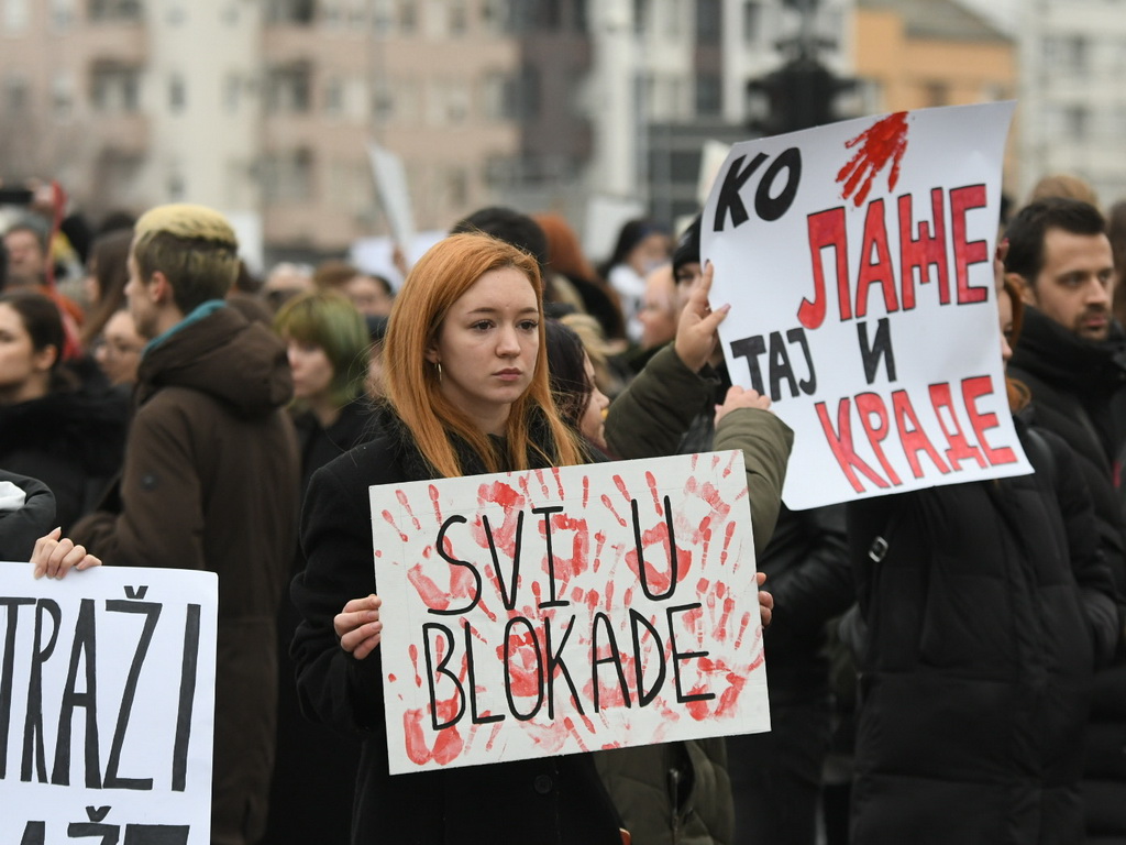 Studenti poručili Vučiću: Blokade ne prestaju!