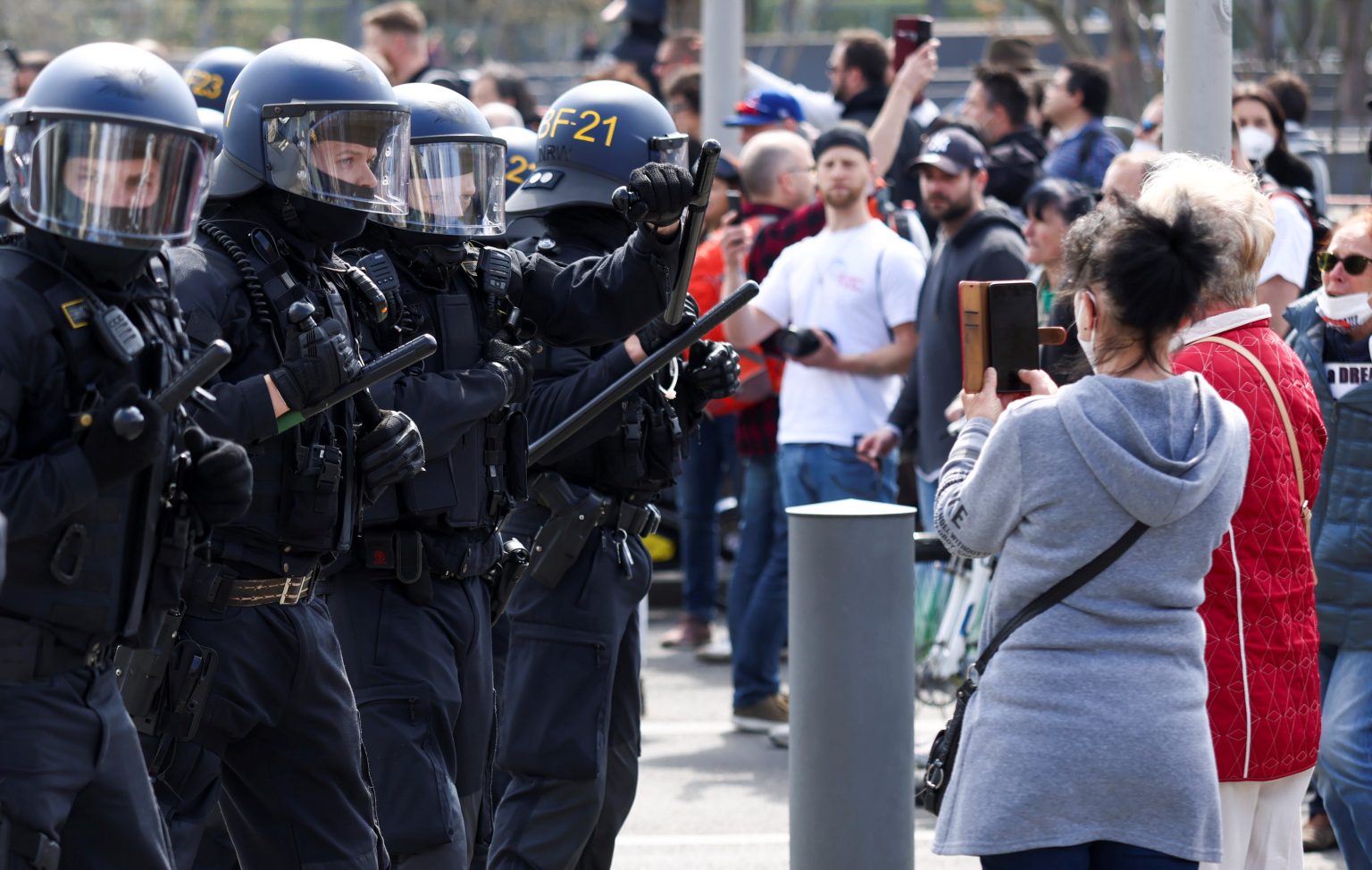 Sukob policije i građana u Berlinu