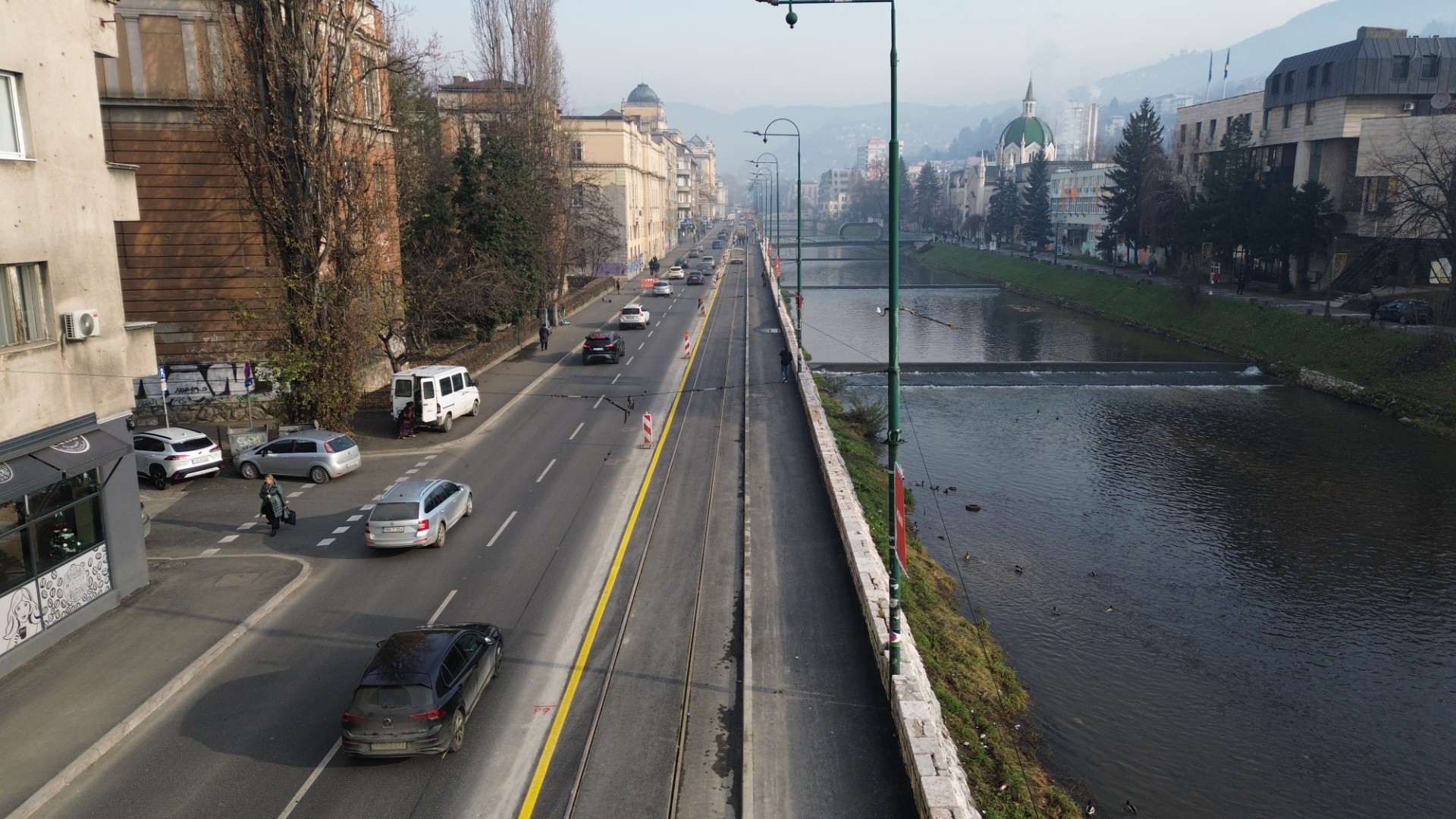 Sutra potpuna blokada saobraćaja u centru Sarajevu zbog asfaltiranja