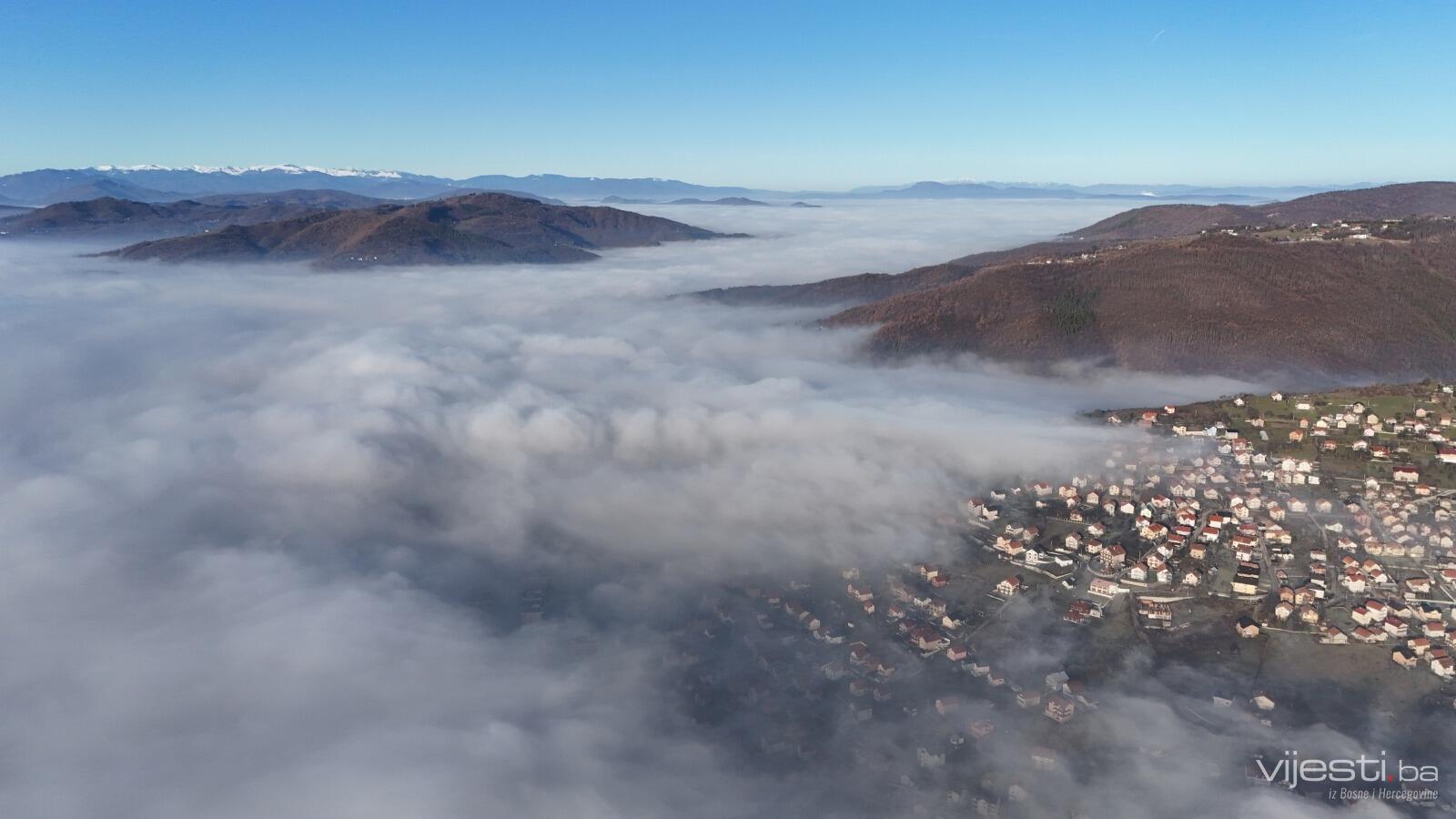 Sutra pretežno oblačno vrijeme, slaba kiša u večernjim satima