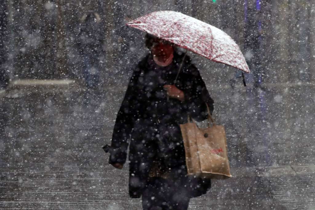 Sutra promjena vremena, u Hercegovini kiša, u Bosni susnježica, na planinama snijeg