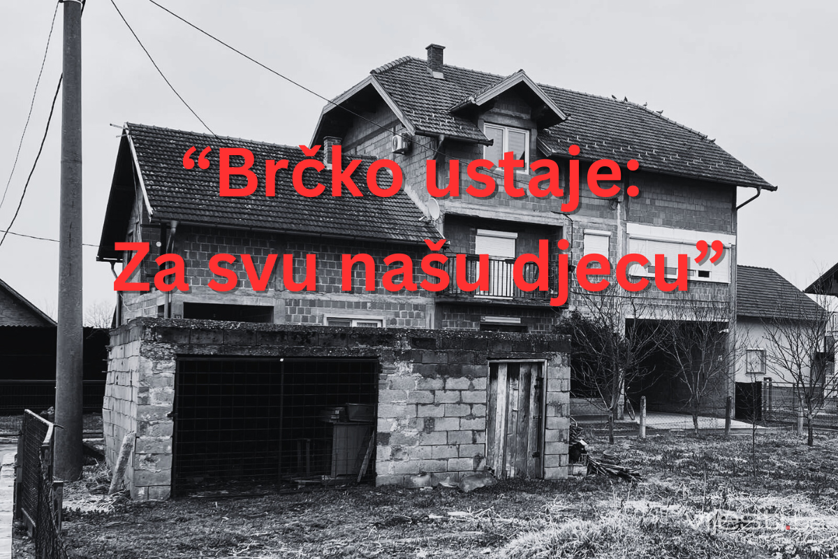 Sutra protest "Brčko ustaje: Za svu našu djecu"