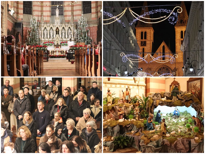 Foto: Svečana Misa bdijenja u sarajevskoj katedrali