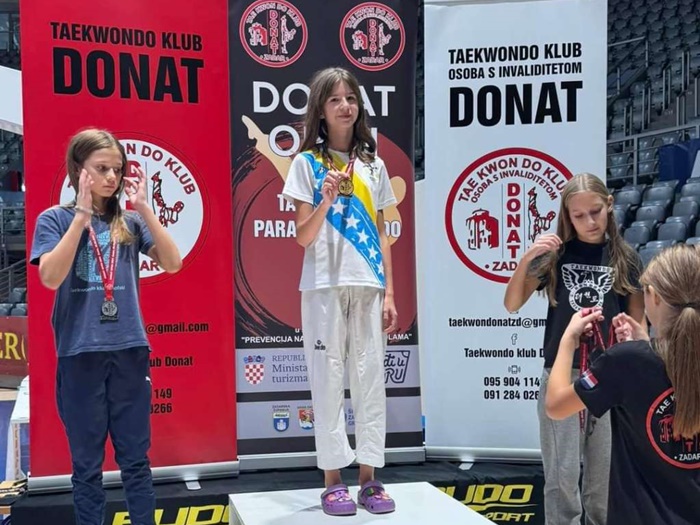 Takmičarke TKD 'Victory' ostvarile dobre rezultate na 'Donat Open 2024'