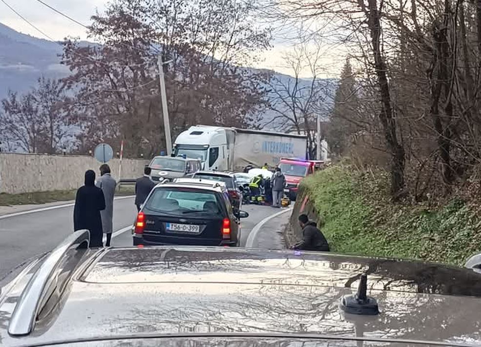 Teška nesreća kod Konjica: Potpuno zatvoren saobraćaj